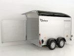 Debon Kofferanhänger Cargo Höhe 200 cm 2,6t, Alu, Polybug, Tür, schwarz – Image 2