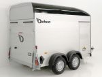 Debon Kofferanhänger Cargo Höhe 200 cm 2,6t, Alu, Polybug, Tür, schwarz – Image 3