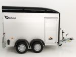 Debon Kofferanhänger Cargo Höhe 200 cm 2,6t, Alu, Polybug, Tür, schwarz – Image 6
