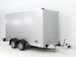 Vezeko Koffer-Absenkanhänger Höhe 210 cm 2,7t, weiß – Image 4