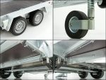 Variant Baumaschinenanhänger Maxi Load 161 x 305 cm 3,5t, Skids, Beavertail Heck – Image 6