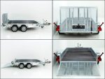 Variant Baumaschinenanhänger Maxi Load 161 x 305 cm 3,5t, Rampe, Beavertail Heck – Image 12