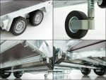 Variant Baumaschinenanhänger Maxi Load 161 x 305 cm 3,5t, Rampe, Beavertail Heck – Image 10