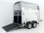 Humbaur Pferdeanhänger Xanthos 2400, silber – Image 2