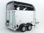 Humbaur Pferdeanhänger Equitos 2000, schwarz, Aluboden – Image 3