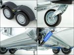 Humbaur Pferdeanhänger Equitos 2000, Alu, schwarz, Aluboden – Image 11
