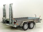 Vezeko Baumaschinenanhänger BA 175 x 360 cm 3,5t, SB, Schwenk-Rampen, grau – Image 2