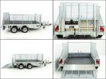 Ifor Williams Baumaschinenanhänger GX105 HD 3,5t, Auffahrrampe, Gitter – Image 9