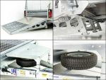 Ifor Williams Baumaschinenanhänger GX105 HD 3,5t, Auffahrrampe, Gitter – Image 10