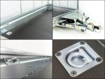 Ifor Williams Baumaschinenanhänger GX105 HD 3,5t, Auffahrrampe, Gitter – Image 11