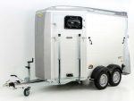 Humbaur Pferdeanhänger Notos Alu 2700 S, silber, Frontausstieg – Image 3