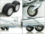 Humbaur Pferdeanhänger Notos Alu 2700 S, silber, Frontausstieg – Image 9