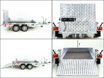 Temared Baumaschinenanhänger Builder 165 x 350 cm 3,5t, Rampe – Image 5