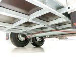 Vezeko Baumaschinenanhänger BA 155 x 302 cm 3,5t, Holz, Rampe, grau – Image 9