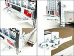 Vezeko Baumaschinenanhänger BA 155 x 302 cm 3,5t, Holz, Rampe, grau – Image 6
