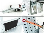 Vezeko Baumaschinenanhänger BA 3,5t, SB, Schwenk-Rampen, orange – Image 3