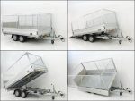 Vezeko Multidreiseitenkipper VMDK35.3, 3,5t, Ladefläche kippbar, Gitteraufsatz – Image 7