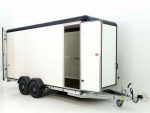 Henra Kofferanhänger Boxvan black 183 x 465 cm Höhe 220 cm 2,7t, Tür – Image 3