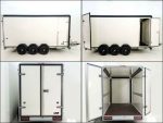 Henra Kofferanhänger Boxvan black Höhe 220 cm 3,5t, Tridem, Tür – Image 8