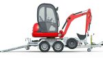 Brian James Baumaschinenanhänger Digger Plant II, 2,80 x 1,30 m, Tandem – Image 3