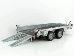 Variant Baumaschinenanhänger Maxi Load 161 x 305 cm 3,5t, Skids, Beavertail Heck