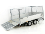 Twintrailer Multi-Heckkipper TT30-30 3,0t, 183 x 309 x 40/120 cm, Tandem