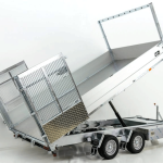 Twintrailer Multi-Heckkipper TT27-30 2,7t, 183 x 309 x 40/120 cm, Tandem
