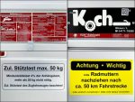 Koch Deckelanhänger 125 x 250 cm Höhe 65 cm 1300 kg – Image 9