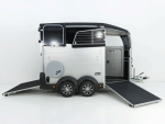 Ifor Williams Pferdeanhänger HBX 511, Frontausstieg, Neues Modell, schwarz
