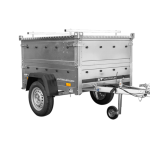Unitrailer Deckelanhänger Garden Trailer 150 KIPP, 150 x 106 cm