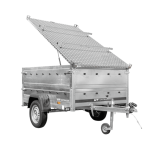 Unitrailer Garden Trailer 201 KIPP Anhänger mit Plane, 750 kg