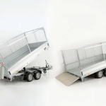 Vezeko Multidreiseitenkipper VMDK35.3, 3,5t, Ladefläche kippbar, Gitteraufsatz