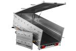 Unitrailer Deckelanhänger Garden Trailer 230 KIPP, 230 x 125 cm – Image 6