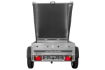 Unitrailer Deckelanhänger Garden Trailer 150 KIPP mit Alu-Deckel, 150 x 106 cm, 750 kg – Image 8
