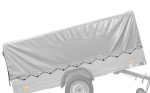 Unitrailer Kippanhänger Garden Trailer 264/2, 264 x 125 cm, Stützrad, Hochplane 80 cm – Image 4