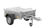 Unitrailer Deckelanhänger Garden Trailer 150 KIPP mit Alu-Deckel, 150 x 106 cm, 750 kg – Image 10