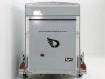 Debon Kofferanhänger Cargo Höhe 190 cm 1,3t, Alu, Polybug, Tür, grau – Image 4