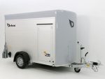 Debon Kofferanhänger Cargo Höhe 190 cm 1,3t, Alu, Polybug, Tür, grau – Image 15