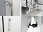 Debon Kofferanhänger Cargo Höhe 190 cm 1,3t, Alu, Polybug, Tür, grau – Image 21
