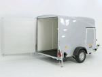 Debon Kofferanhänger DK Vollpoly 150 x 290 cm, Höhe 160 cm, grau