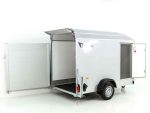Debon Kofferanhänger C300 148 x 295 cm Höhe 190 cm 1,3t, Polybug, Tür, grau – Image 4