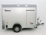 Debon Kofferanhänger Cargo Höhe 190 cm 1,3t, Alu, Polybug, Tür, grau – Image 29