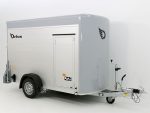Debon Kofferanhänger Cargo Höhe 190 cm 1,3t, Alu, Polybug, Tür, grau – Image 30