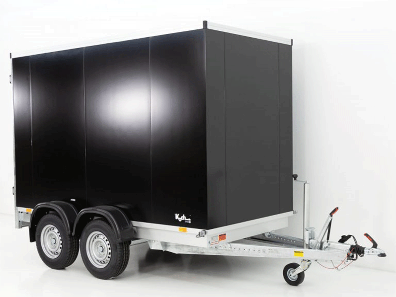 Vezeko Kofferanhänger VK Sandwich Black 152 x 355 cm Höhe 193 cm 2,7t