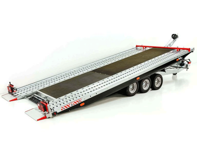 Vezeko Autotrailer Race Master, 209 x 550 cm 3,5t, Tridem, Holzboden